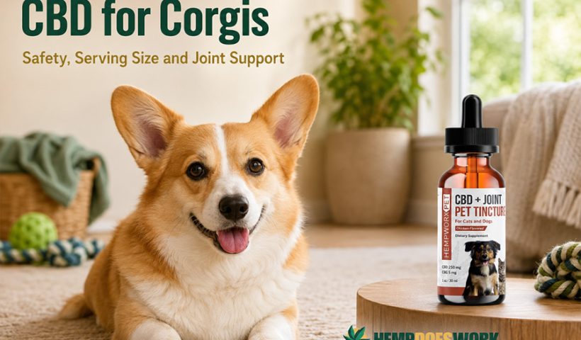 CBD for Corgis Safety Serving Size and Joint Support
