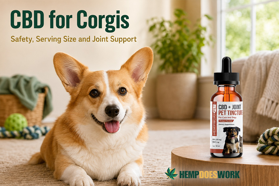 CBD for Corgis Safety Serving Size and Joint Support